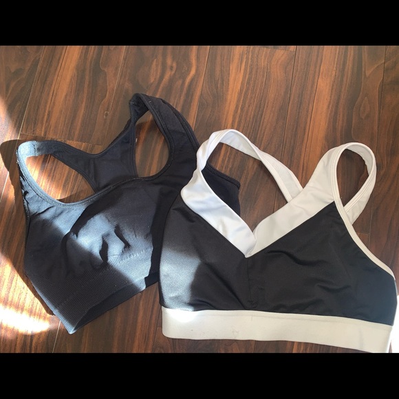 Sports Bra set of 2 Sz XS & 34C Women’s Teen - Picture 1 of 3